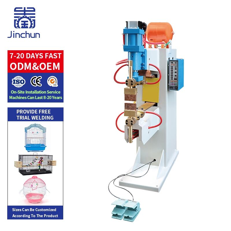 Rowing Welding Machine Automatic High Quality For Bird Cage And Wire Mesh Welding