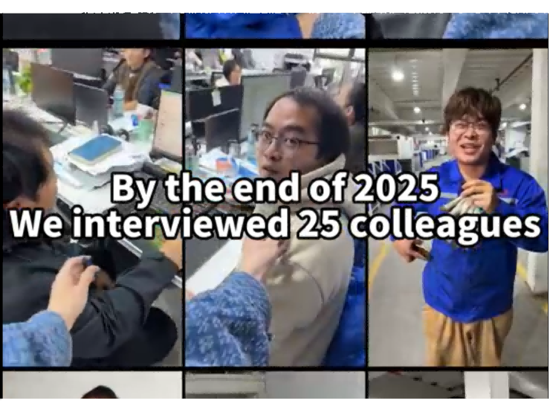 Interview with 25 Colleagues at the End of 2025