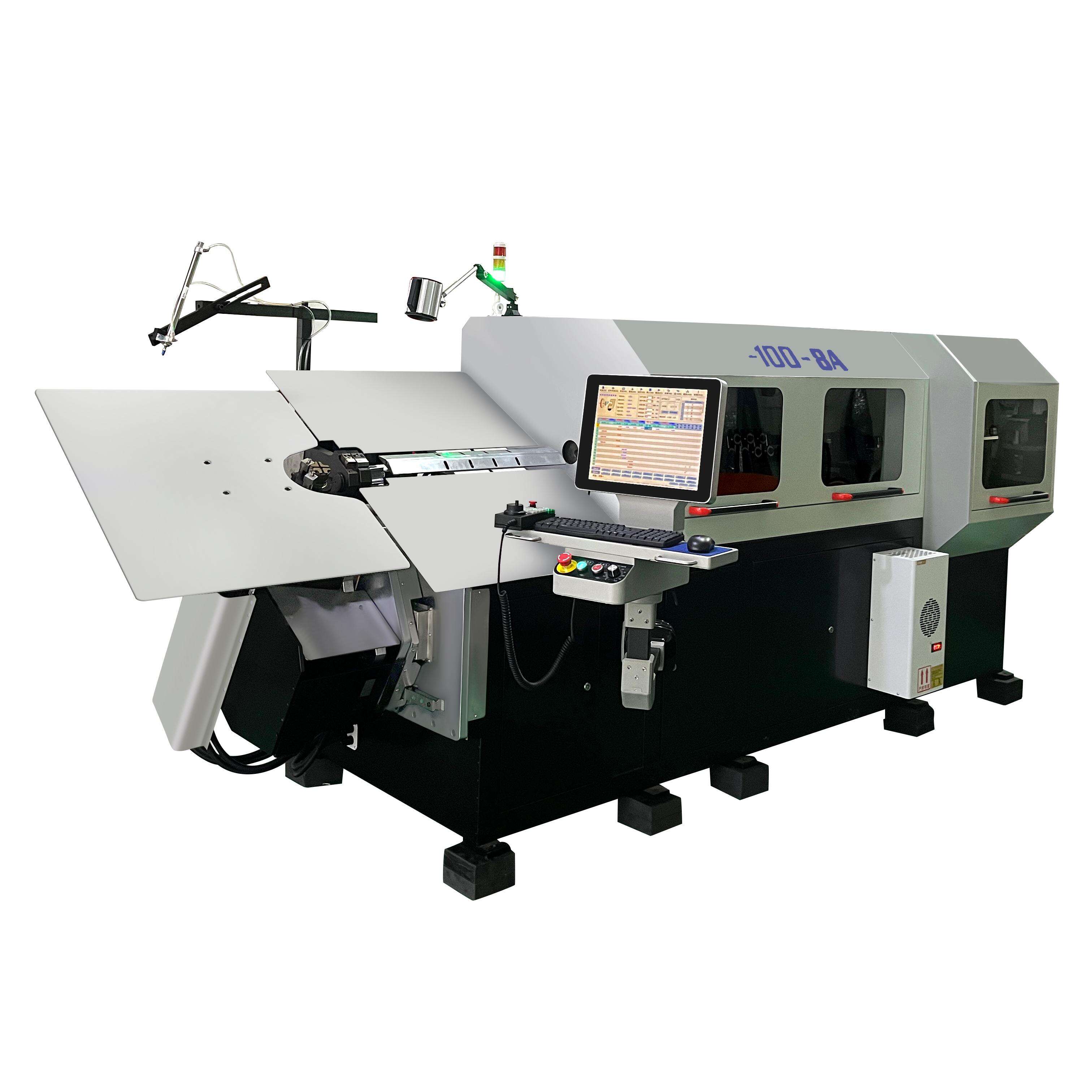 Heavy-Duty 10mm 3D Wire Rotation Bending Machine | CE Certified