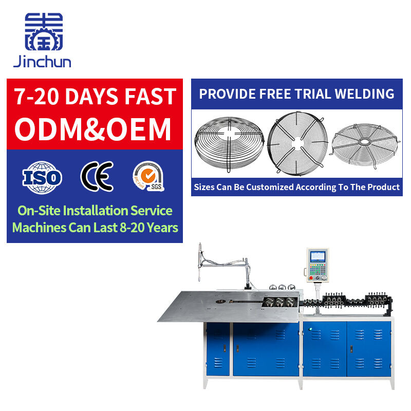 CNC 2D Wire Bending Machine Automatic, High-Speed Precision Forming for Metal Grille Assembly