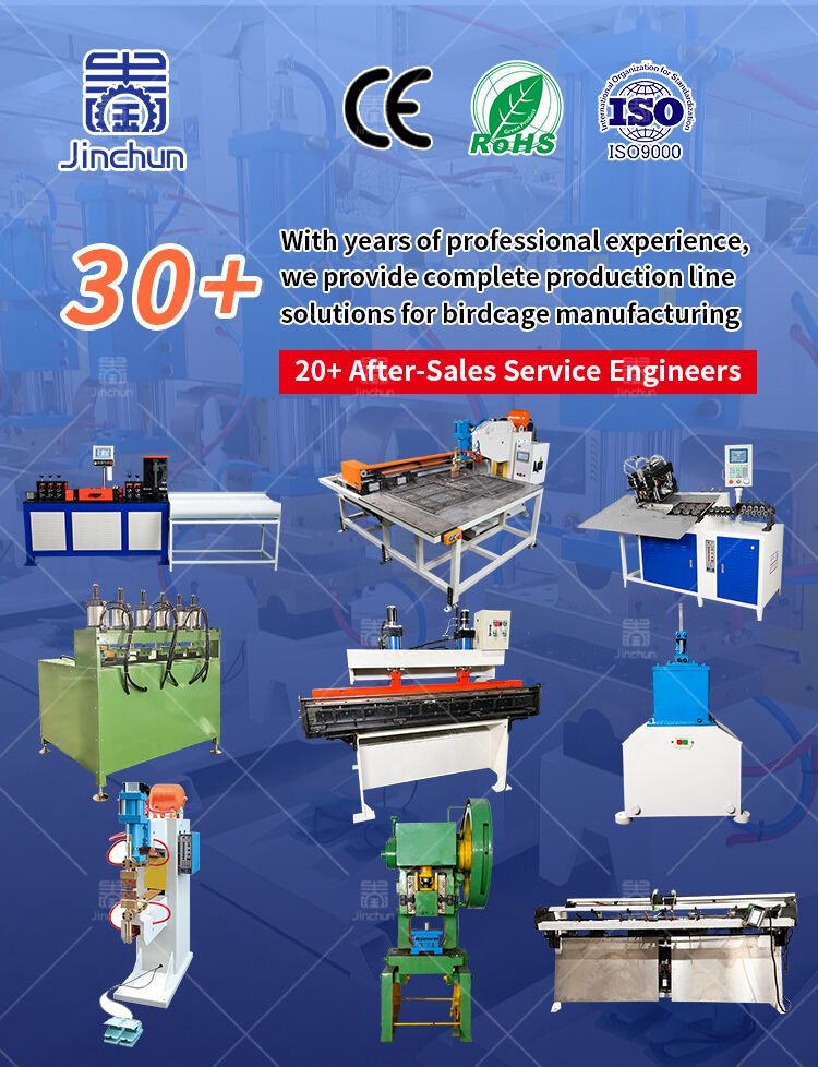 Core Processes & Equipment of a Modern Bird Cage Production Line
