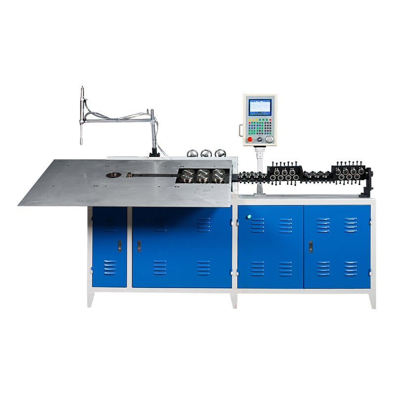 Automatic Iron Wire Bending Machine 5-10mm 2D Stainless Steel Wire Bender: Kitchen & Bathroom Rack Wire Forming Machine, 2D Forming Equipment
