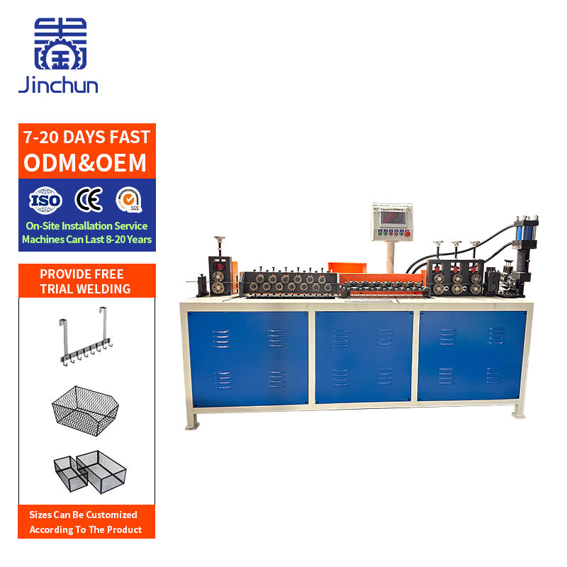 Fully automatic hydraulic straightening machine for flat bar brass iron wire and other metal materials with stable performance and high precision