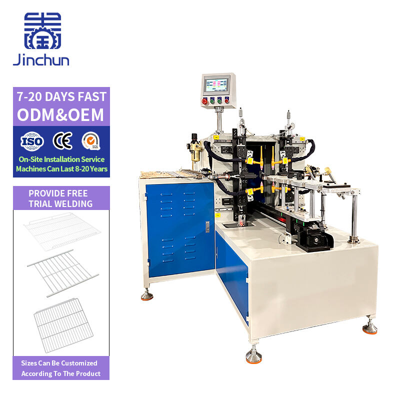 Layered Argon Arc Welding Machine - 4-Torch Argon Arc Welder, Welding & Forming Equipment for Stainless Steel Refrigerator Grids