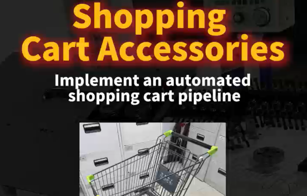 Jinchun Supermarket Shopping Cart Production Line | Source Manufacturer of Metal Wire Forming Equipment