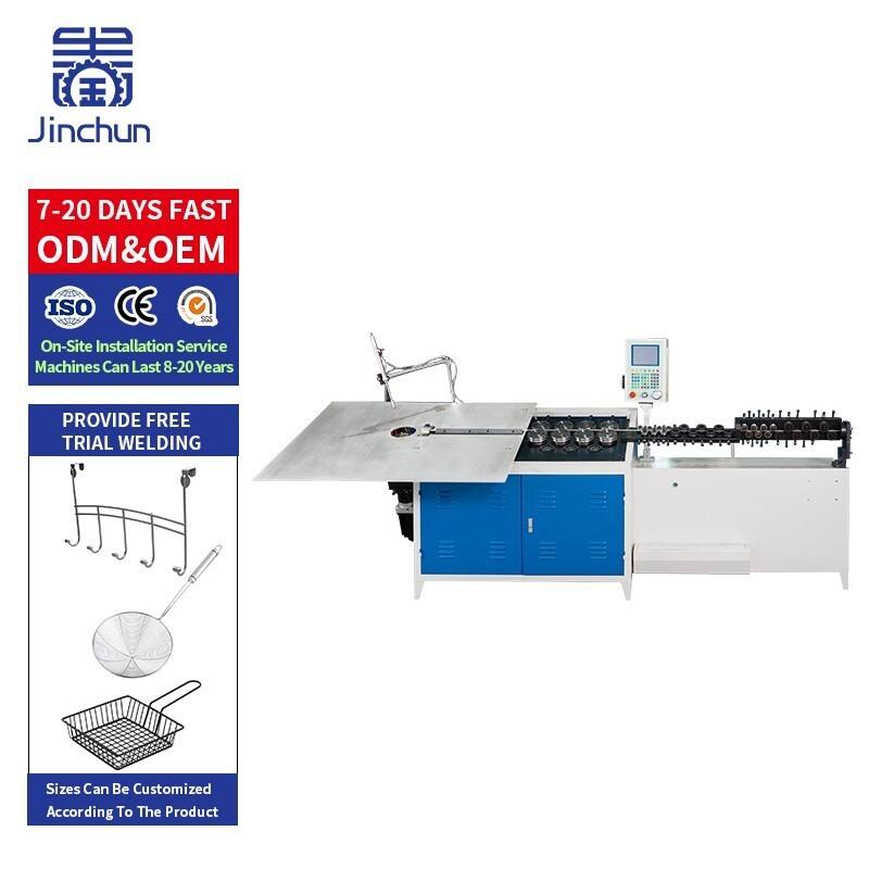 2-10mm CNC 2D Wire Bending Machine High Precision Automatic For Metal Forming