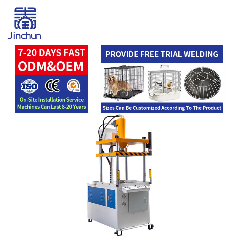 High Quality Manufacturing Machine Special Hydraulic Press for Metal Mesh and Cage Production