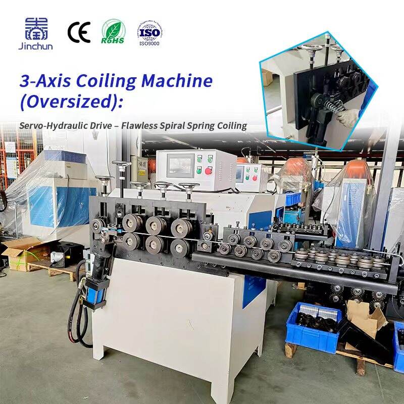 Versatile Wire Processing Capabilities for Multiple Spring Types