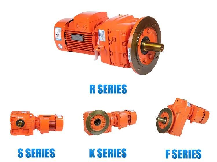 product durable r series gear reducer  low backlash high efficiency gearbox for industrial automation  conveying systems-2