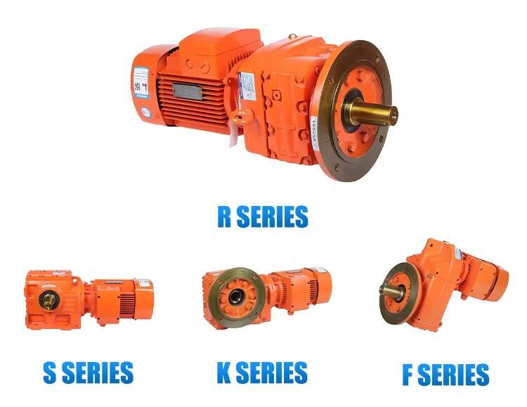 product high torque r series gear reducer industrial gearbox for pumps mixers elevators conveyor systems-2