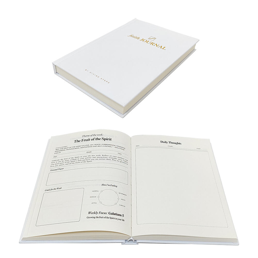 Faith Journal Hardcover, Christian Guided Prayer & Devotional Planner