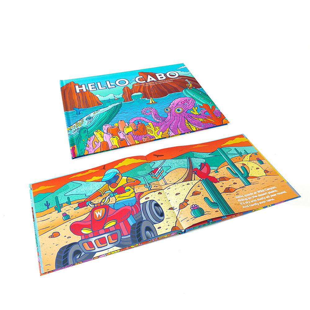 Hello Cabo Children’s Hardcover Picture Book, Ocean & Travel Story
