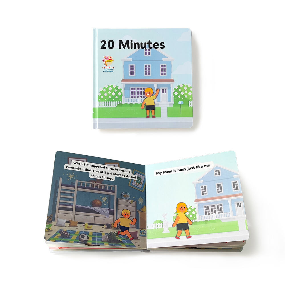 20 Minutes Kids Life Skills Hardcover Book, Preschool Educational Story