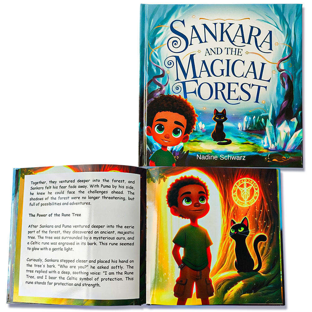 Sankara and the Magical Forest Kids Fantasy Hardcover Picture Book