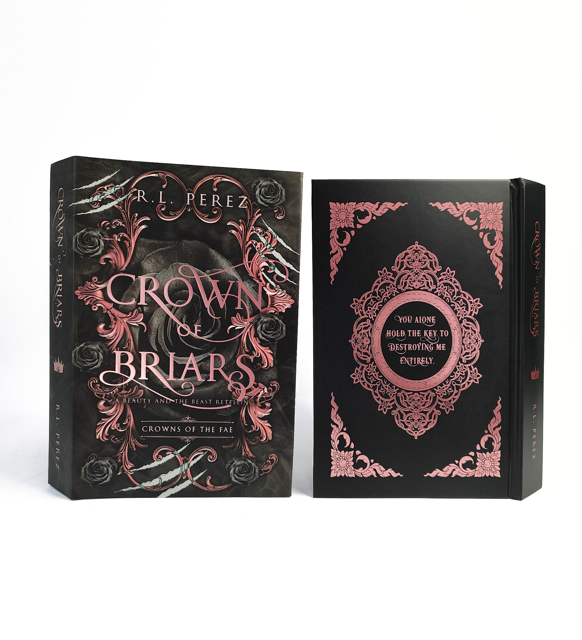 Collector’s Edition Hardcover Book Set, Foil Art & Custom Page Edges