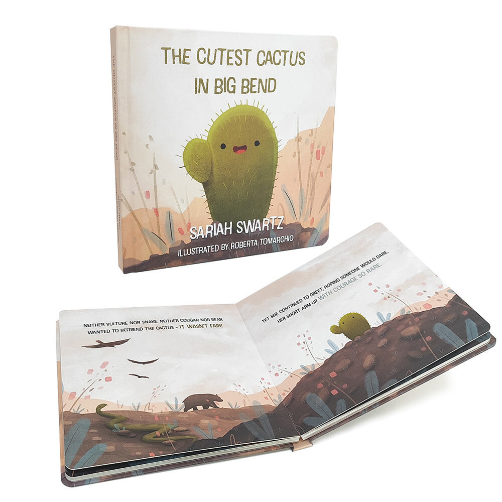 The Cutest Cactus in Big Bend Kids Board Book, Nature Story