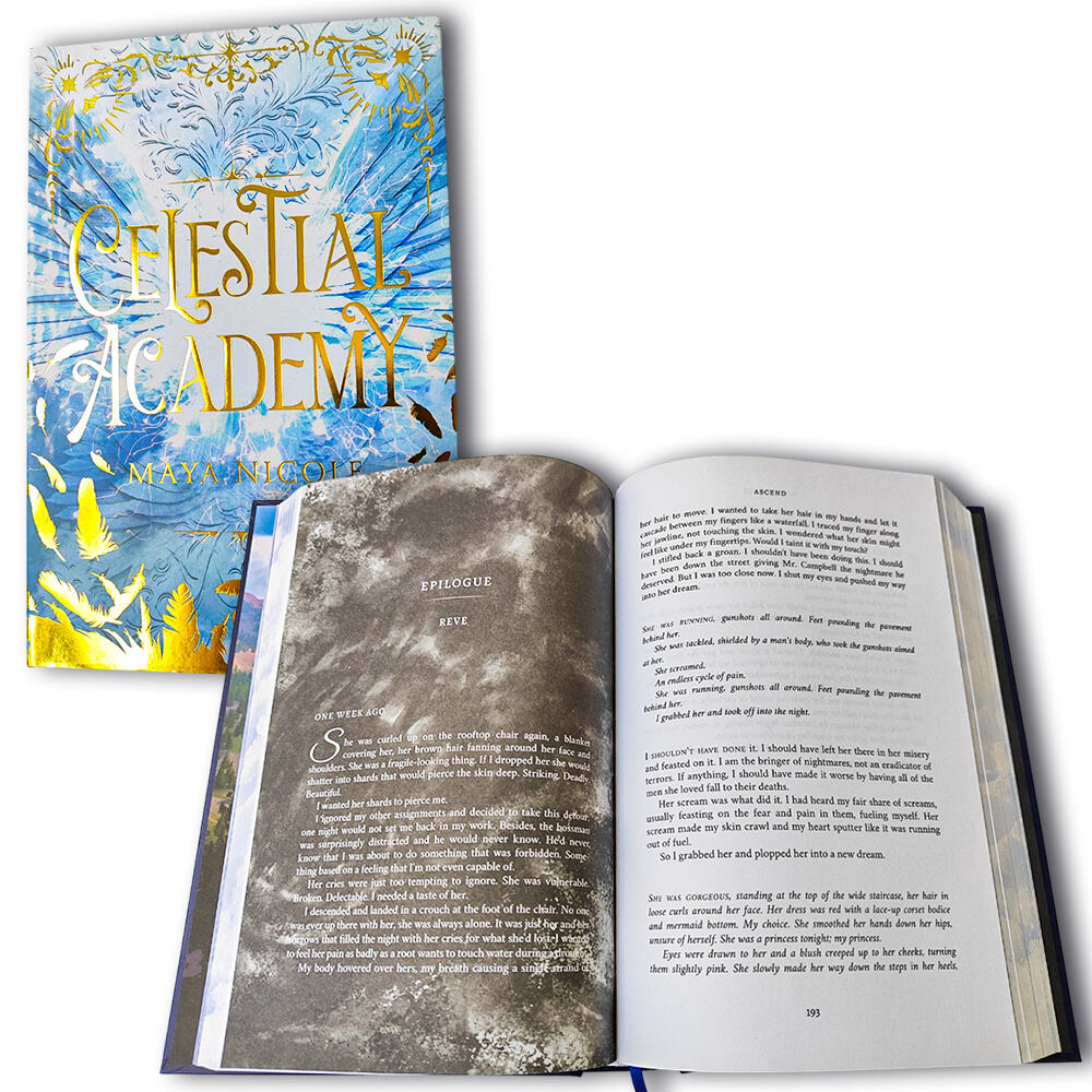 Celestial Academy Hardcover Novel, Special Edition with Foil Art & Slipcase