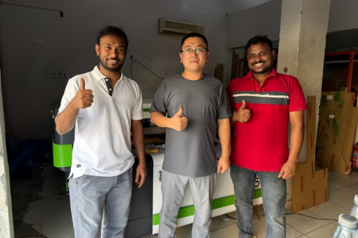 Mingxing Laser Technical Team Visits Saudi Arabia Customer, Wins High Praise for 1325 CO2 Laser Cutting & Engraving Machine