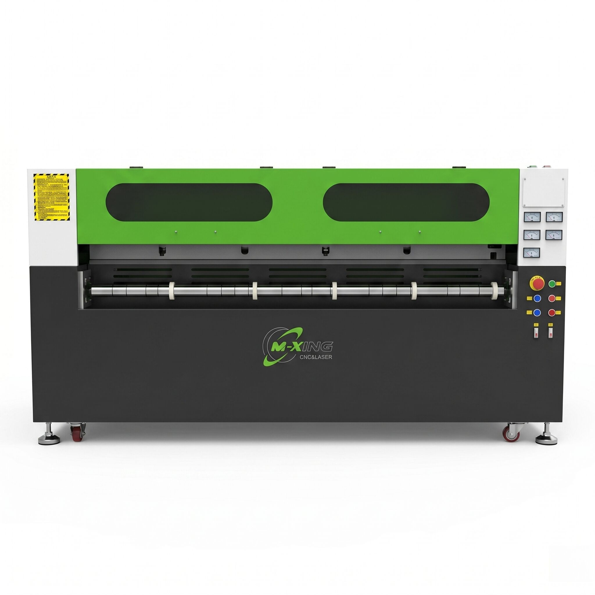 Macchina industriale per incisione laser rotativa a 5 teste per cilindri | Elaborazione batch ad alta velocità