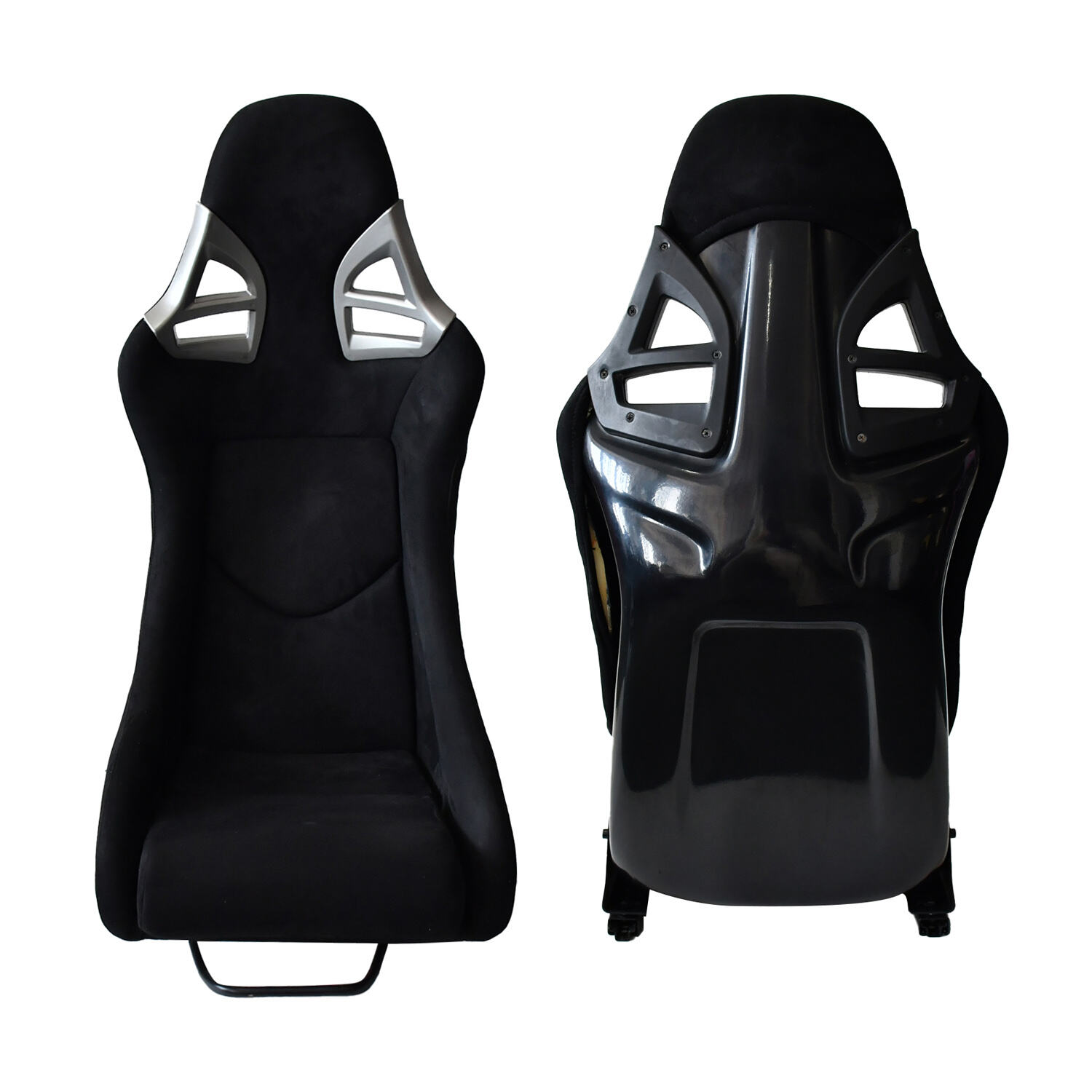 TIYPEOR Universale Integrato Suede+Fiberglass Doppio Scorrevole Personalizzato Sedile Bucket Modificato