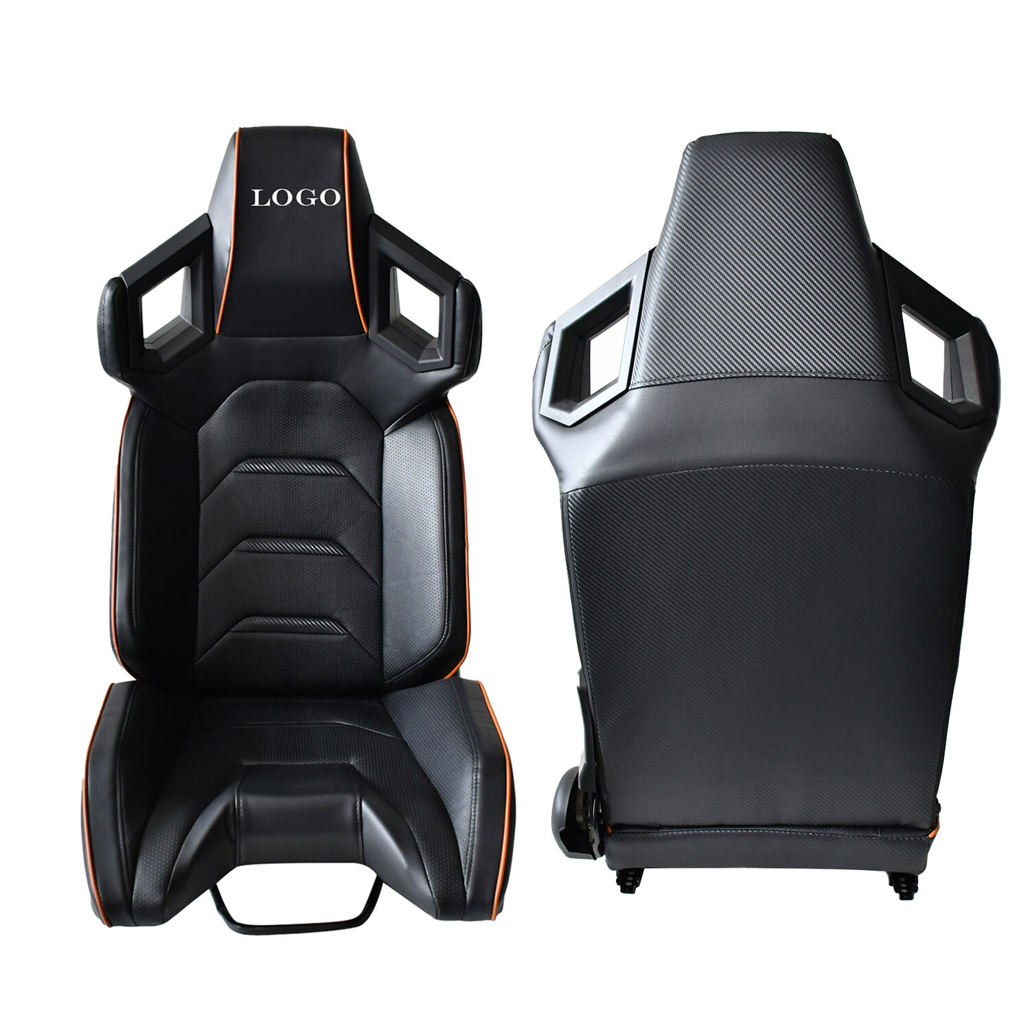 TIYPEOR Assento de Balde Preto com Espuma Macia PVC Respirável para Corrida