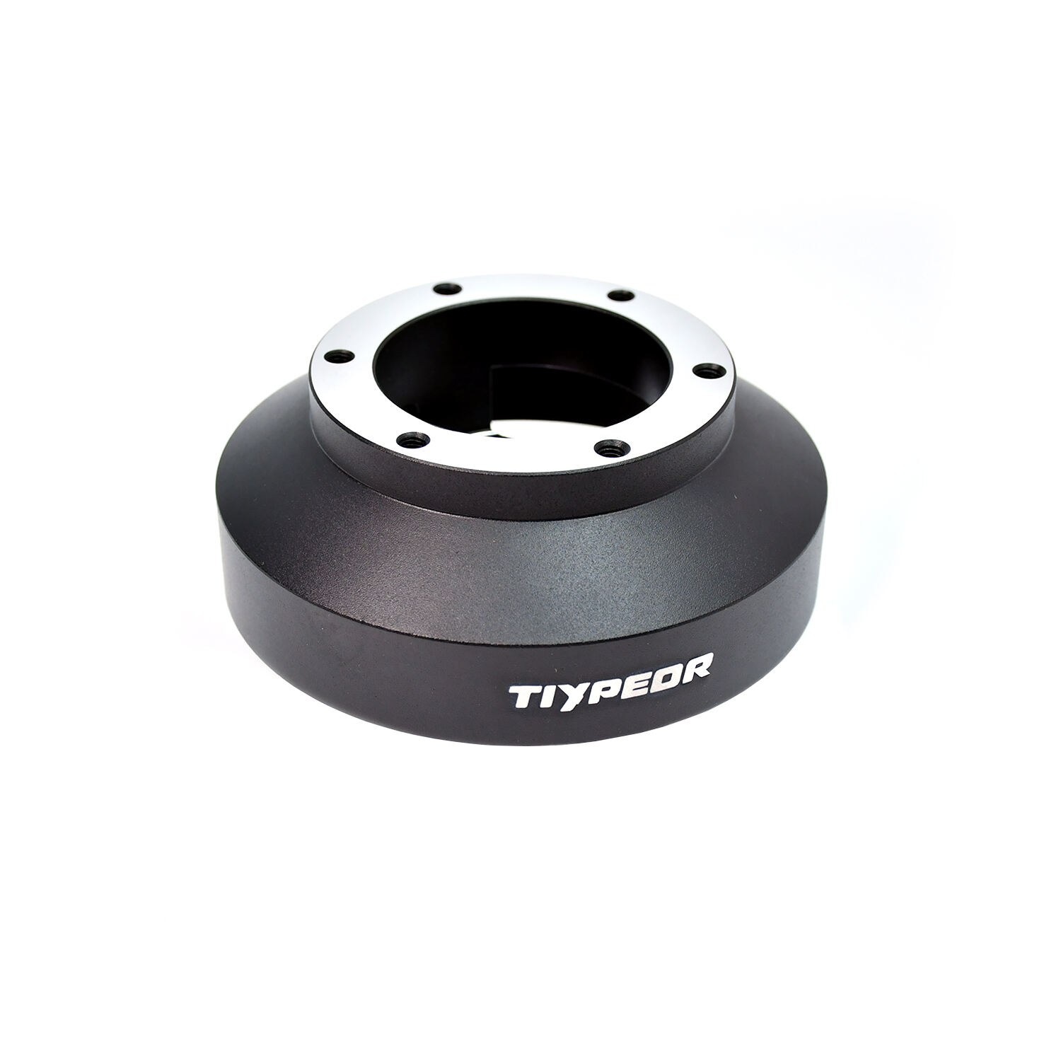TIYPEOR 131H Black Aluminum Steering Wheel Base