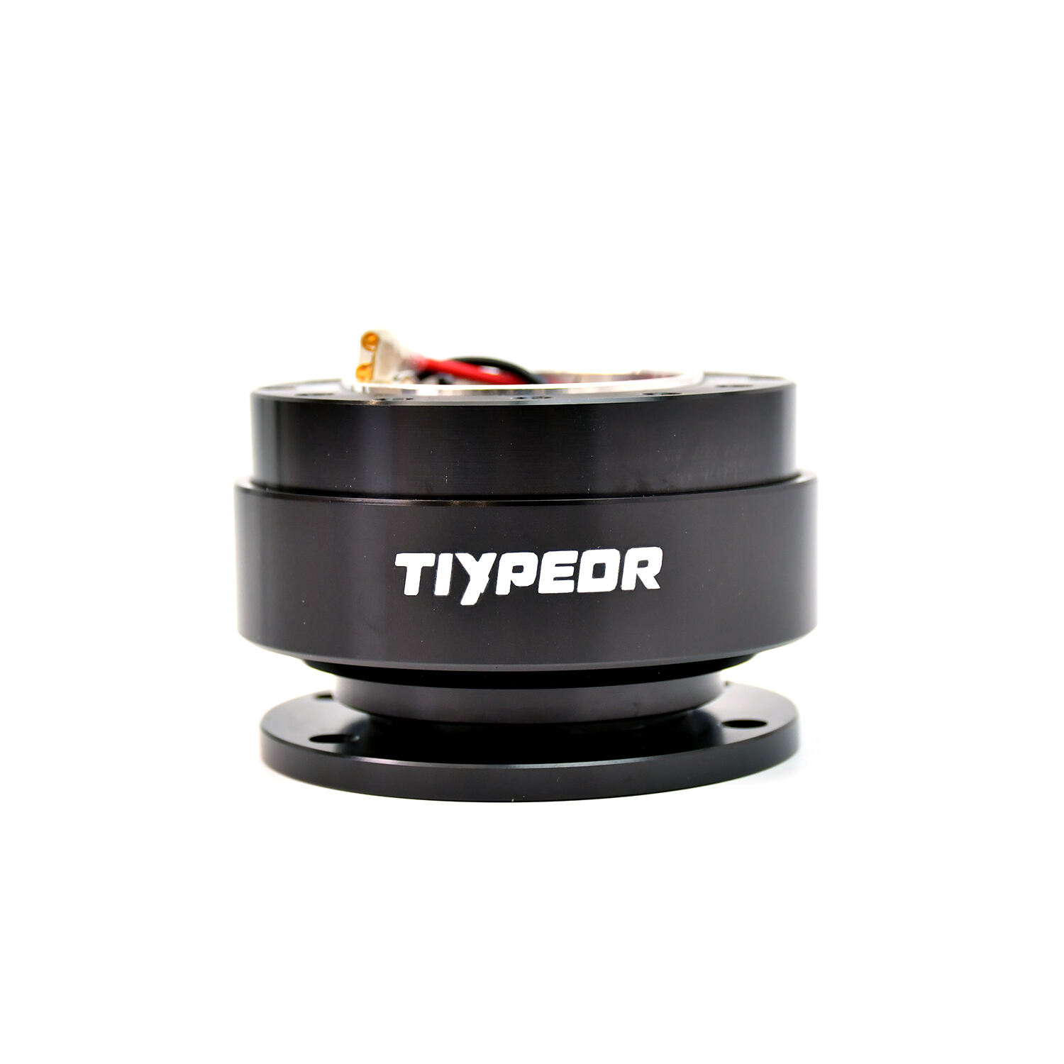 TIYPEOR Universal Car Aluminium Steering Wheel Quick Release with “ding”