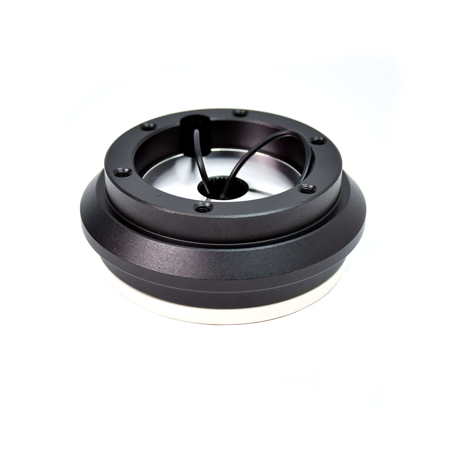 TIYPEOR 130H Black Aluminum Steering Wheel Base