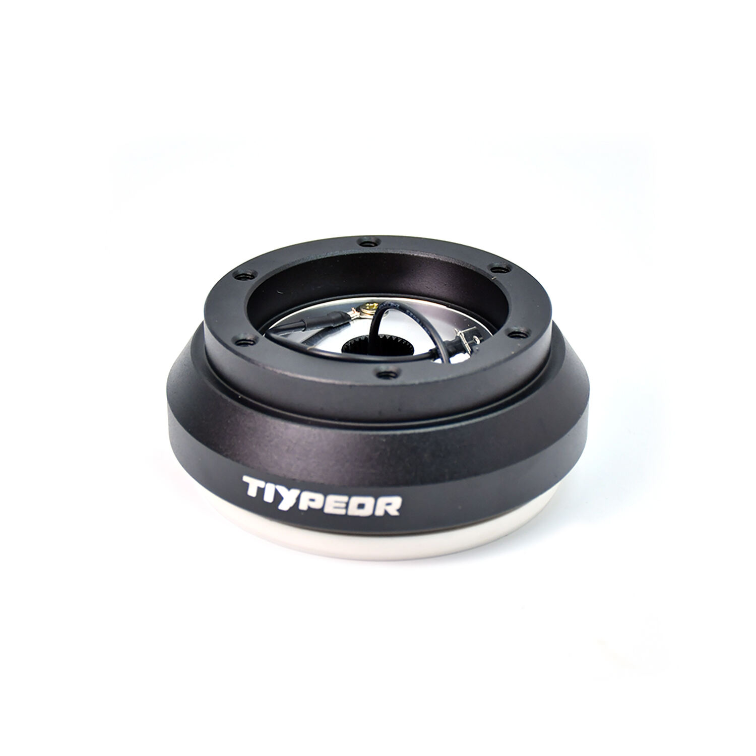 TIYPEOR 120H Black Aluminum Steering Wheel Base