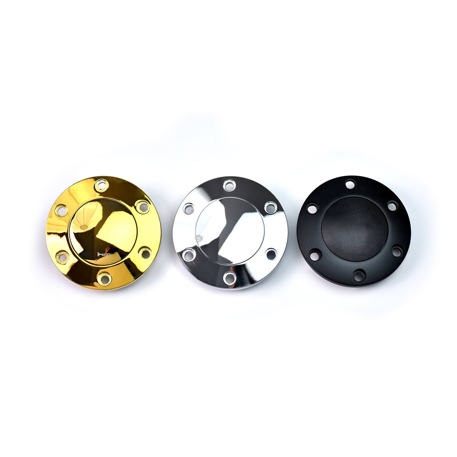 TIYPEOR Universal Modified steering Wheel Metal Horn Buttons