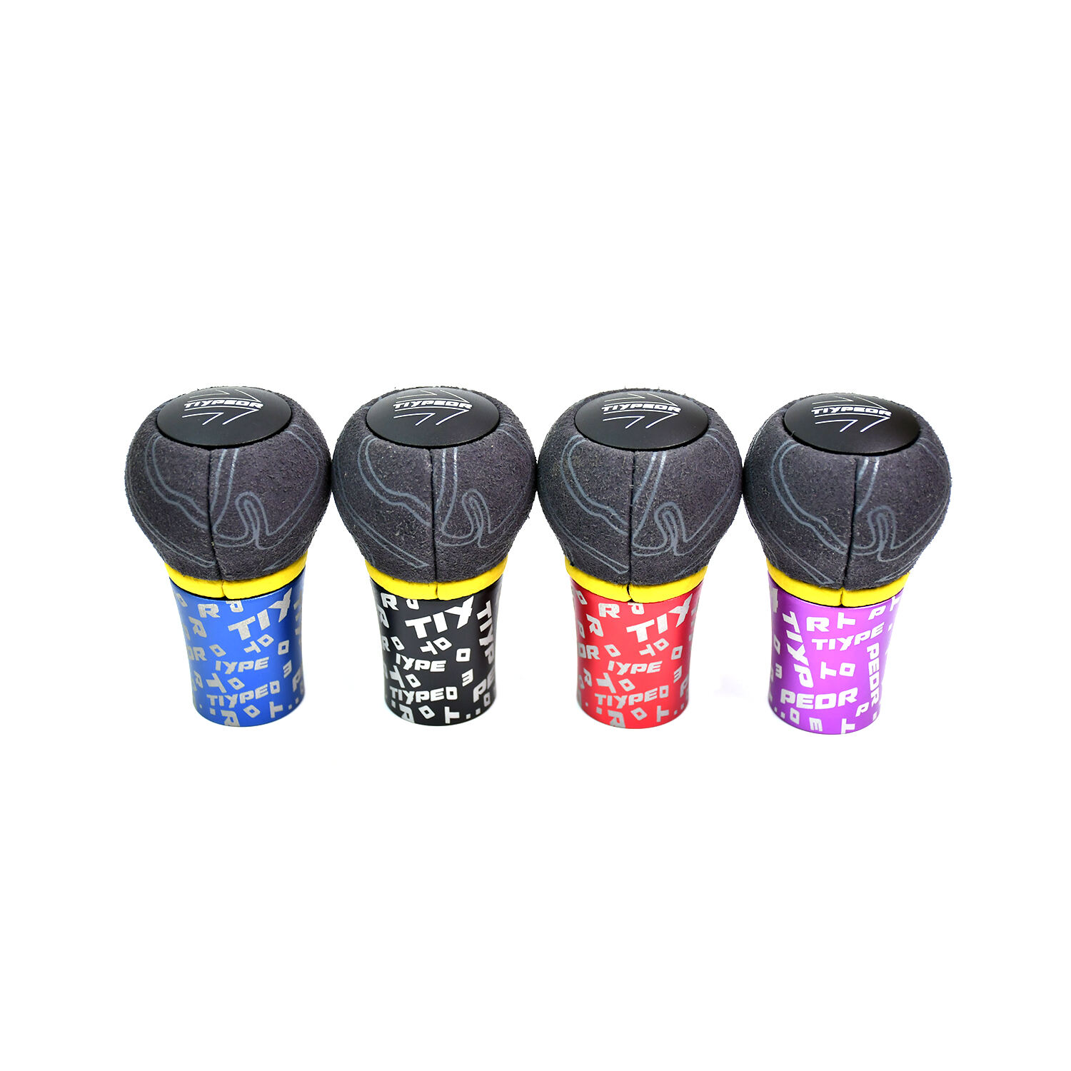 TIYPEOR 84MM Universal Modified Gear Knob Racing with Lettering