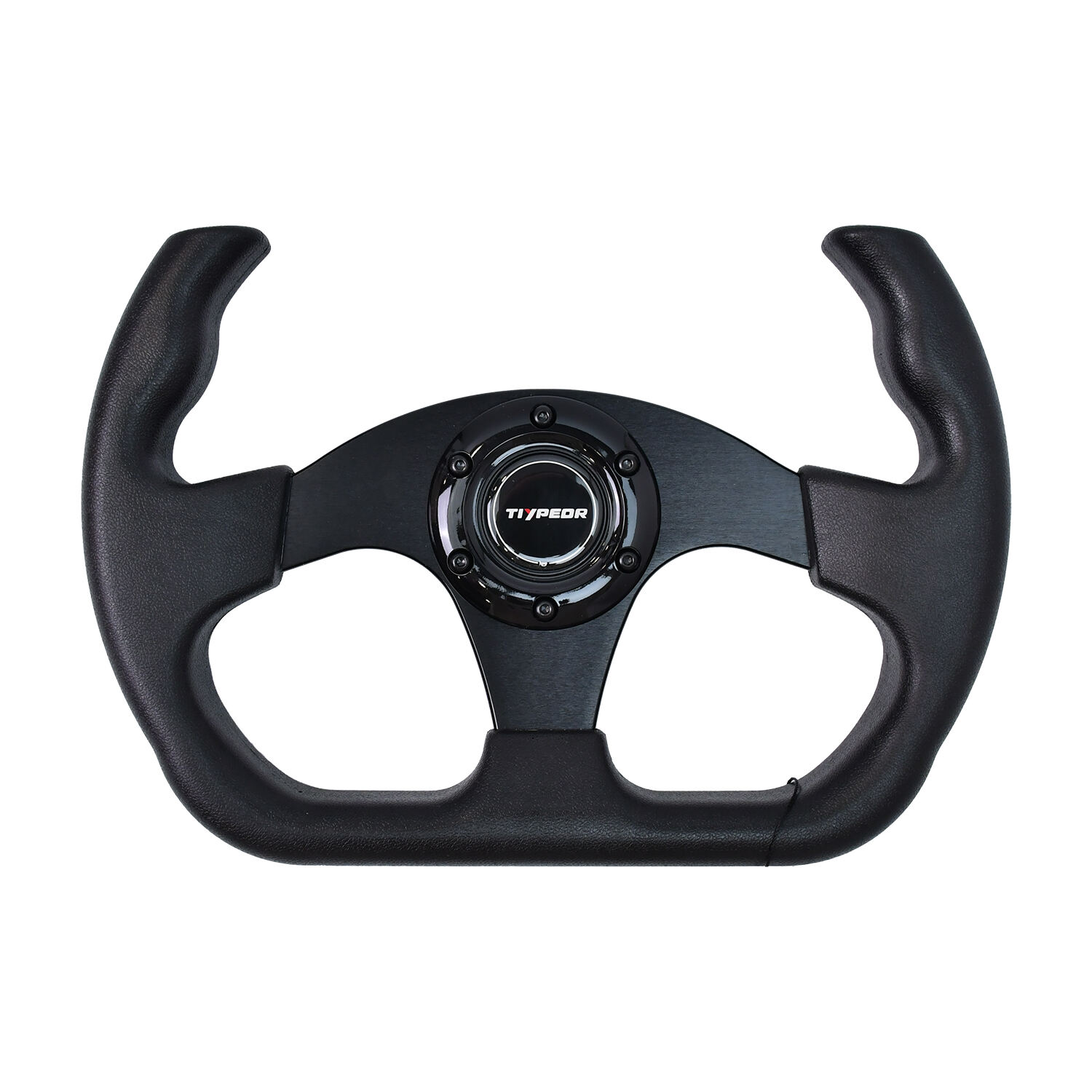 TIYPEOR U형 JDM 스티어링 휠 스포츠 스타일 및 골프 카트