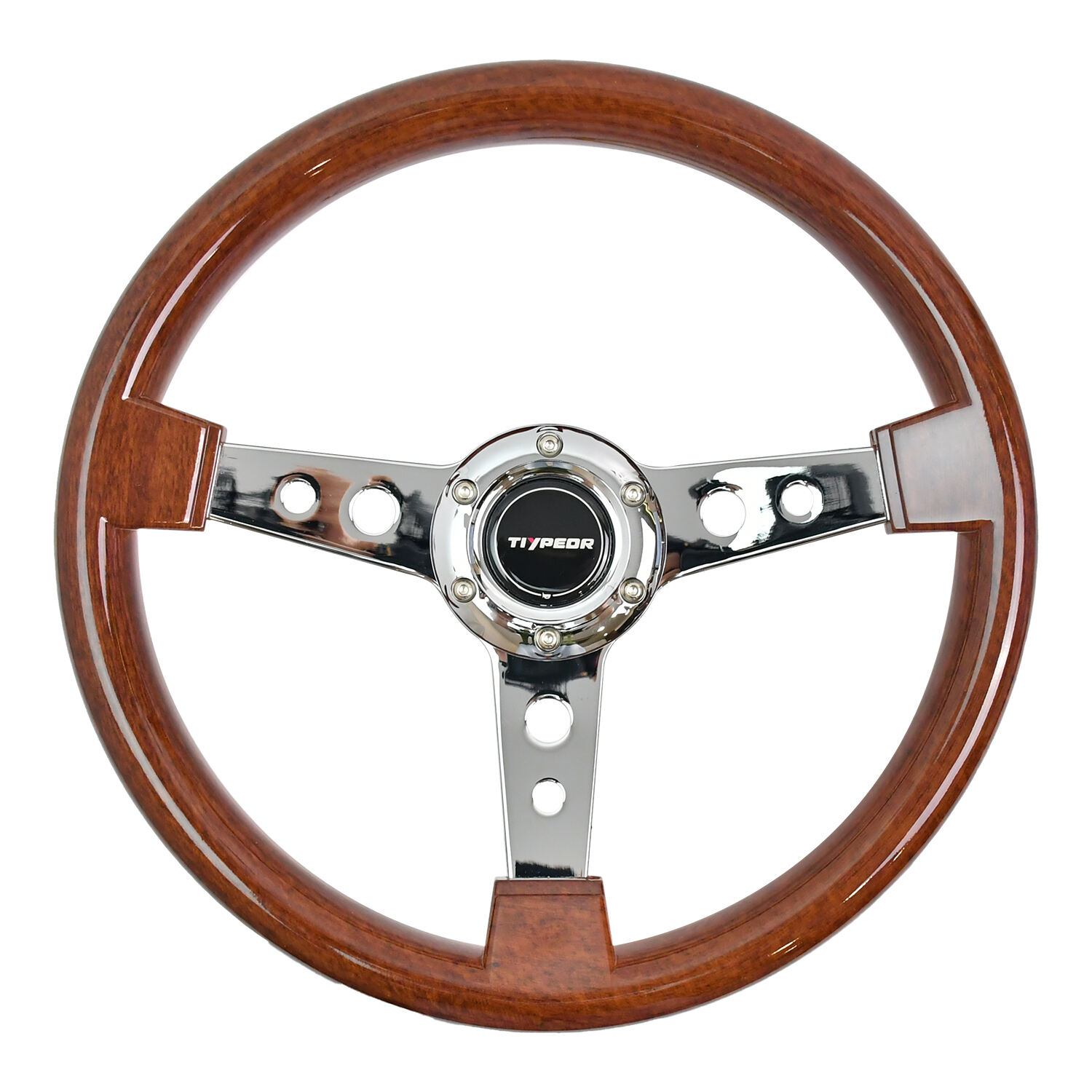 TIYPEOR Auto Universal ABS 340mm/13.39inch Racing Sport Steering Wheel