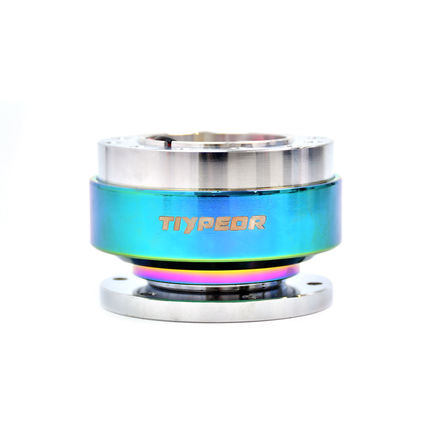 TIYPEOR Universal Car Aluminium Steering Wheel Quick Release 9*5.7CM