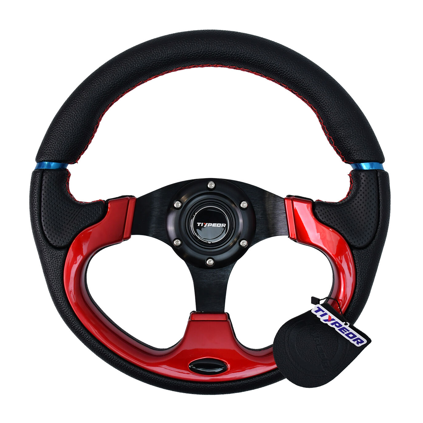 TIYPEOR Cheap PVC Steering Wheel for Modified Car