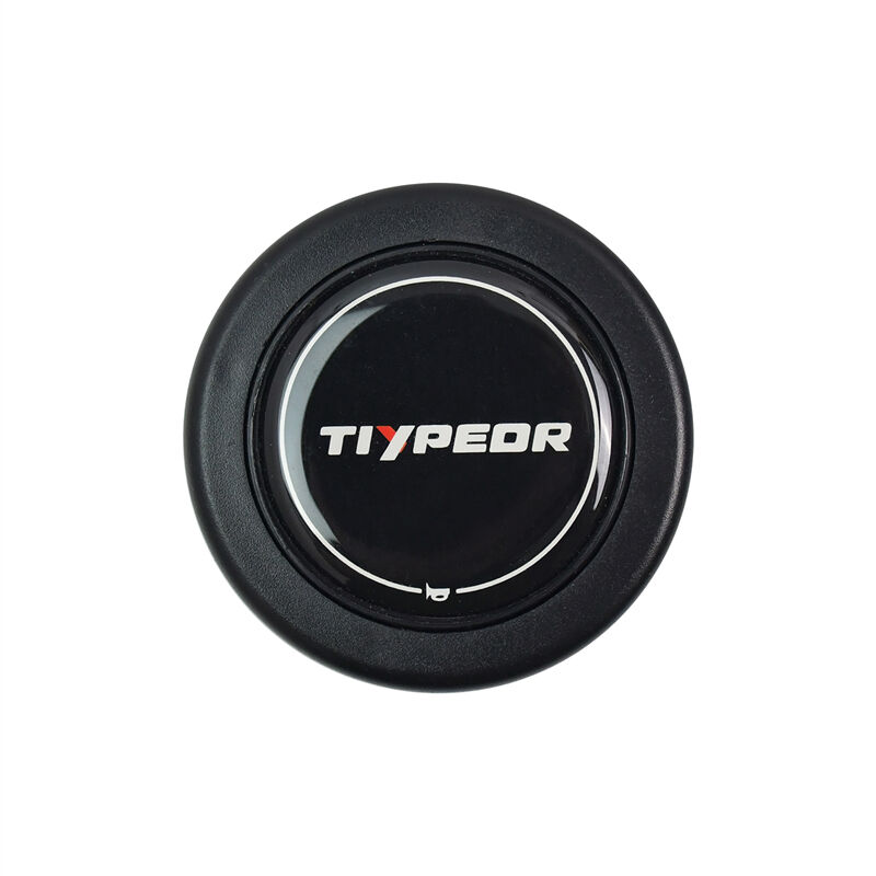 TIYPEOR 유니버설 수정 스티어링 휠 경음기 버튼 61mm/2.4인치(025-01)