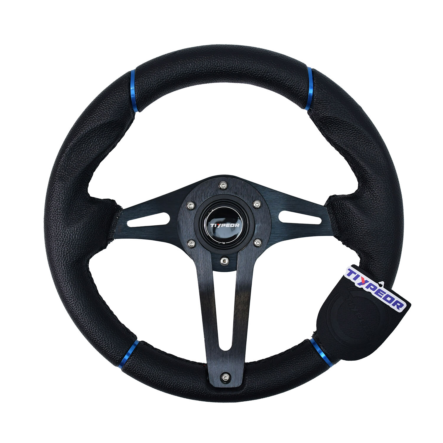 TIYPEOR PVC 320mm Computer Game Steering Wheel