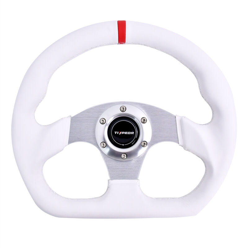 Производство TIYPEOR Микрофибровая кожа Модифицированное D-образное рулевое колесо 320 мм/12,8 дюймов (028-43)