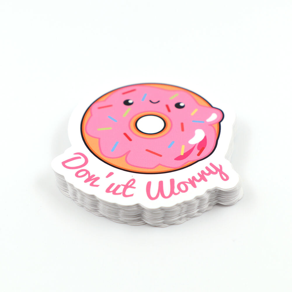 Custom Die Cut Logo Stickers for Brand Promotions