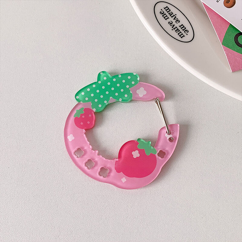 Custom Full Bleed Acrylic Carabiner for Keychains & Accessories