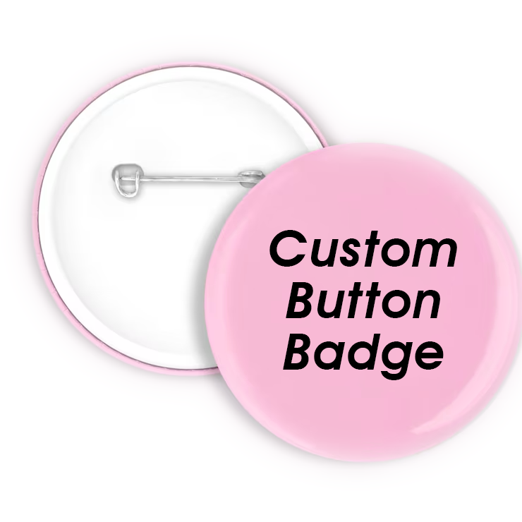 Custom Button Pins for Personalized Gifts & Brand Promotions