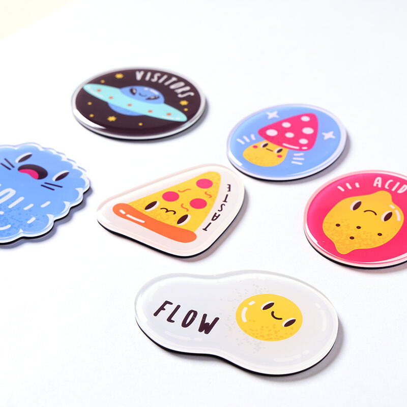 Ímãs Personalizados em Acrílico com Resina