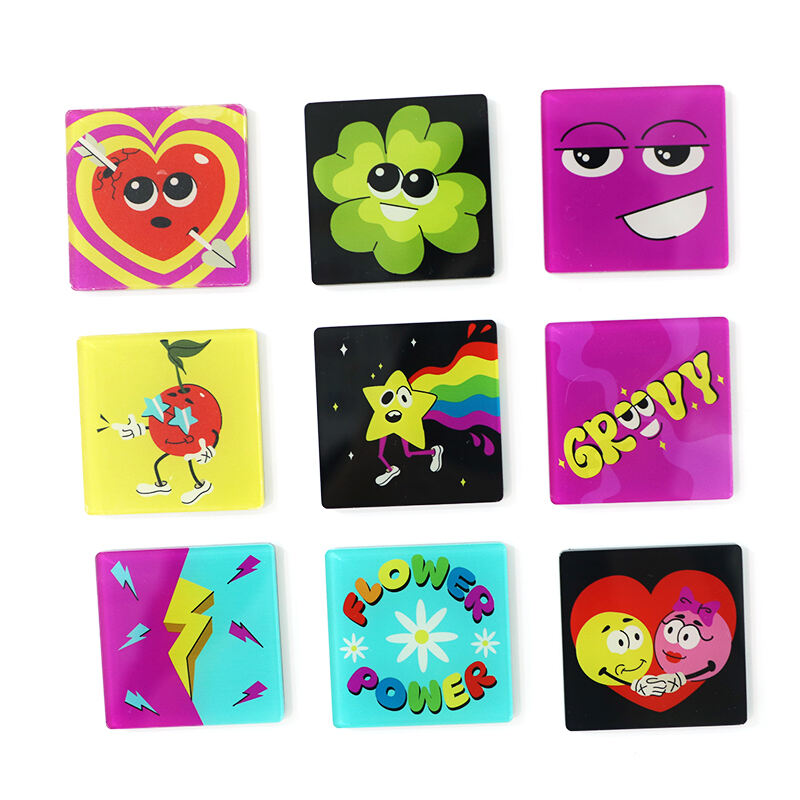 Custom Clear Acrylic Magnets