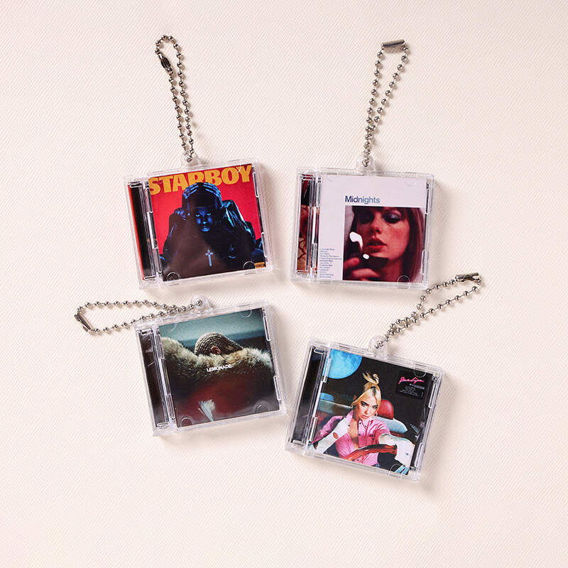 Personalized Music Gift NFC Album Keychain