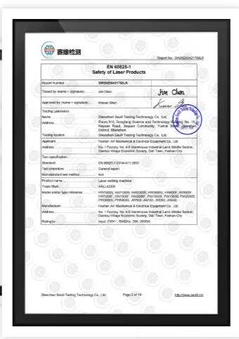Our Certifications and Patents-7
