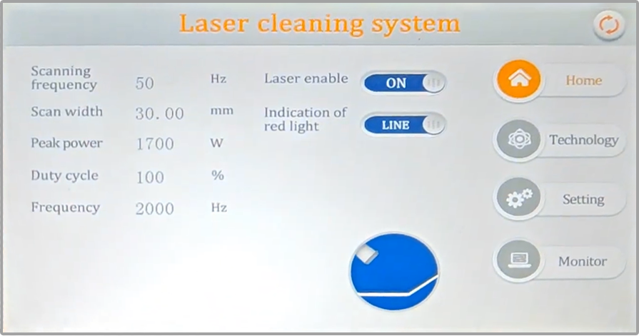 4-in-1 Laser Equipment: How to Set the Cleaning Mode and Process Parameters for the SUP Series?
