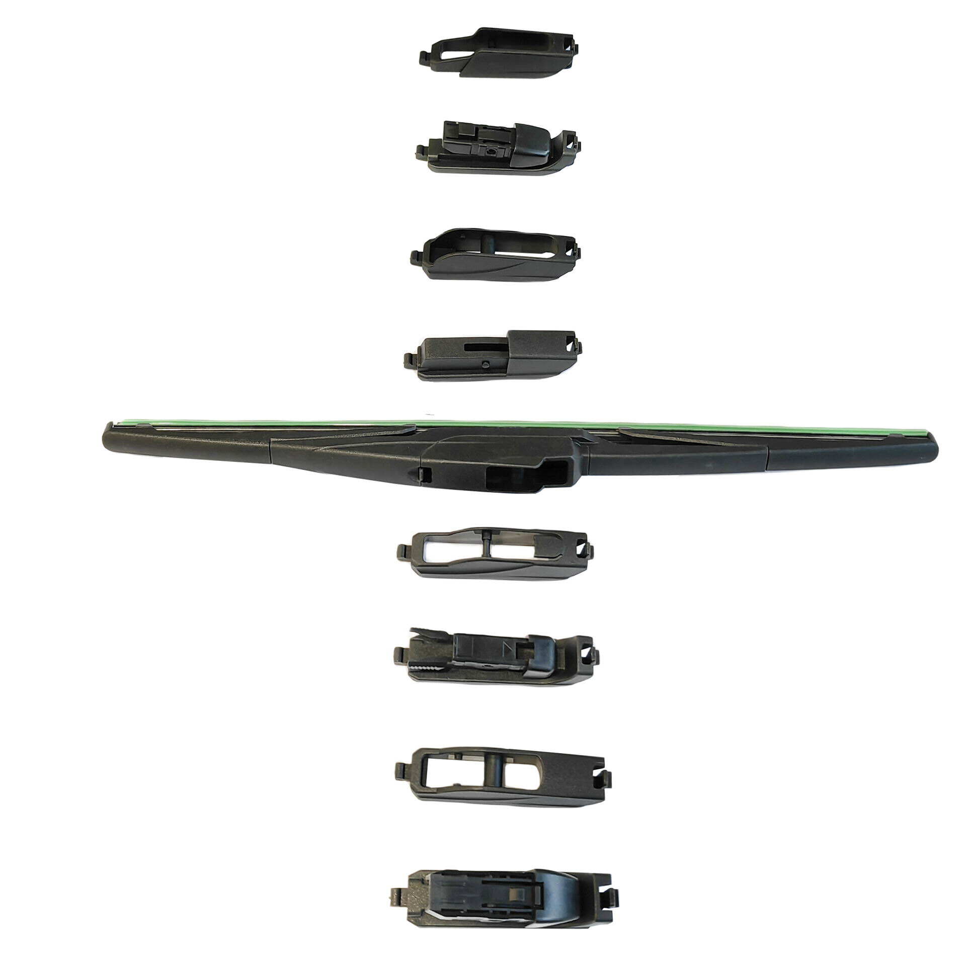 Wiper blade rear wiper multifunctional universal C tape protective cover, single support, 10 multifunctional heads