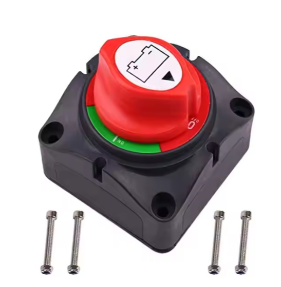 Heavy Duty Dpdt 12V 24V 48V Dual Car Vehicle  RV Marine Boat Battery Isolator Master Kill  Switch Disconnect Power Cut Off Kit