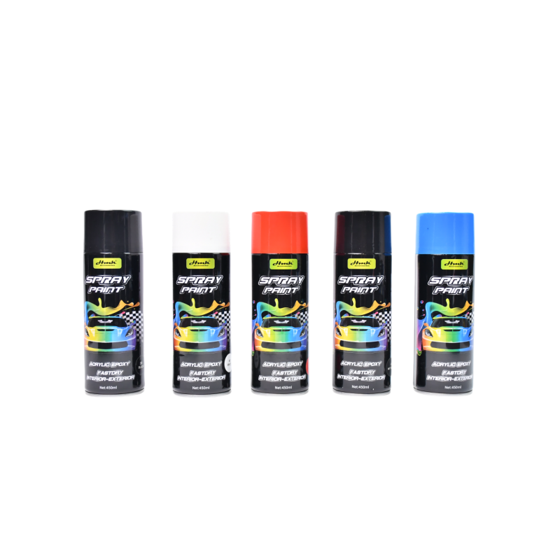 HMK Factory Wholesale Acrylic Automotive Paint Car Repair Colour Spray Paint for Metal