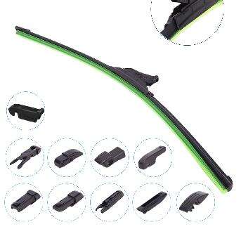 Wiper blade multifunctional boneless strap with 10 accessories